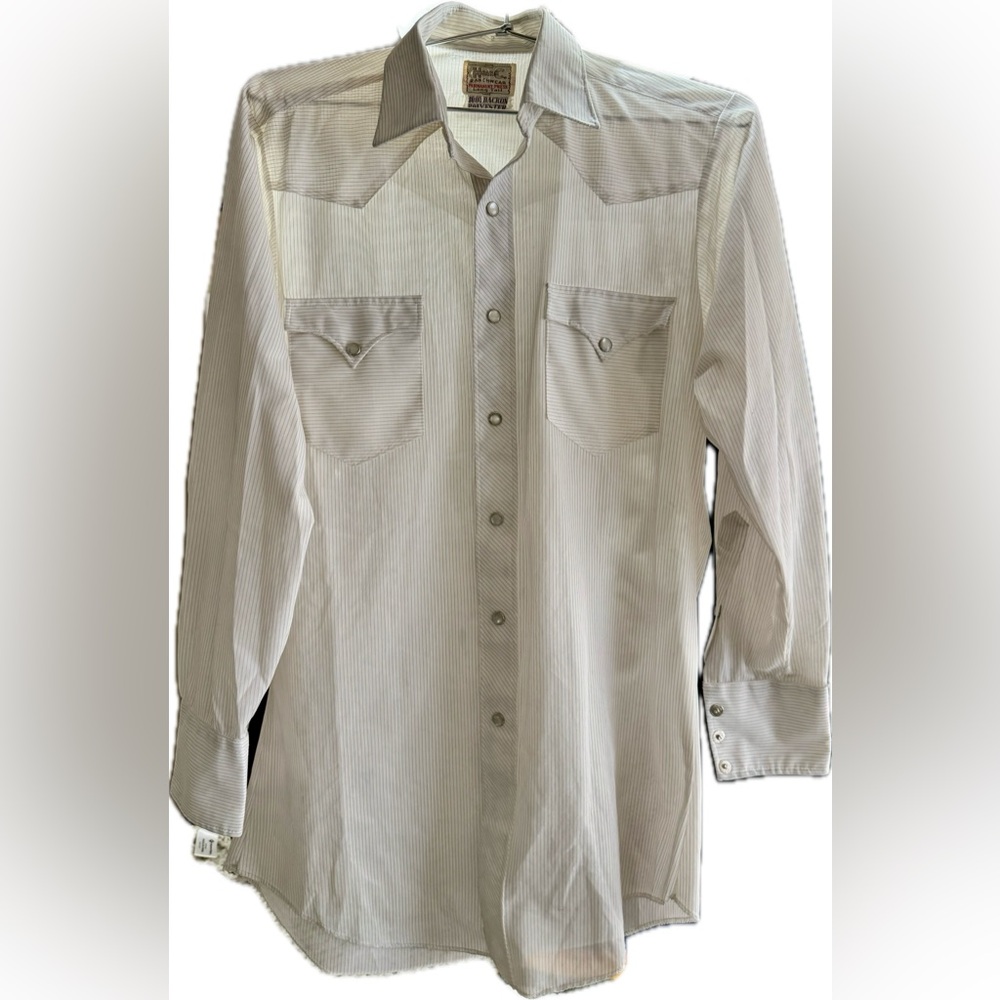 H Bar C Ranchwear Western Pearl Snap Shirt Vintage small medium